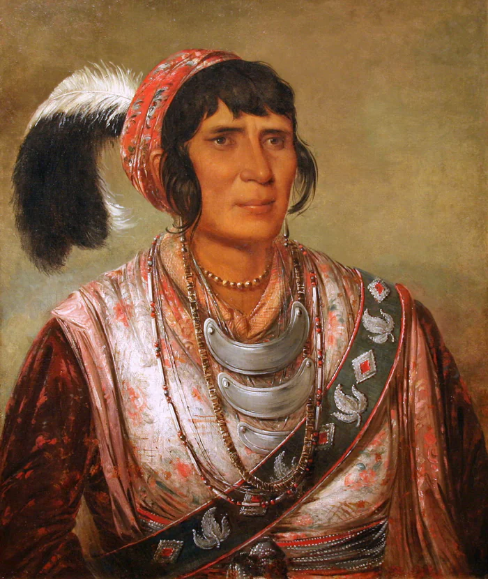Osceola, painted by George Catlin in 1838.
