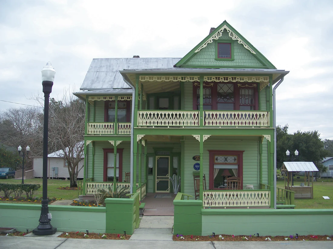 The Lawrence B. Brown House in Bartow, 2010.