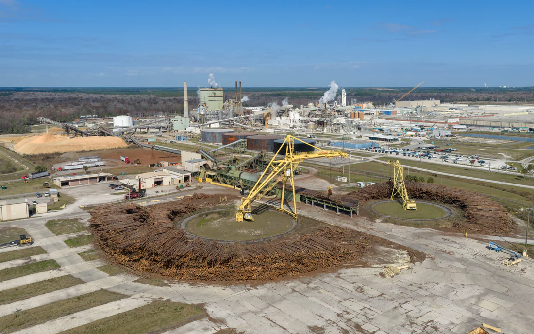The Georgia-Pacific paper mill at Palatka, 2026.