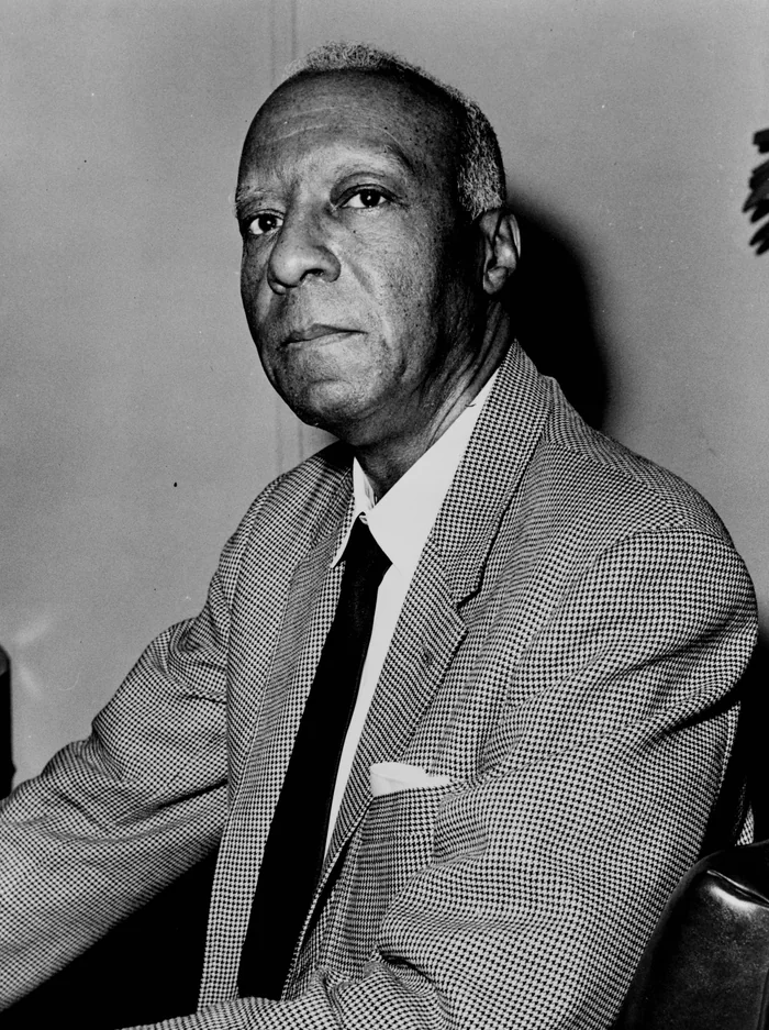 A. Philip Randolph, the labor and civil rights leader born in Crescent City, in 1963.