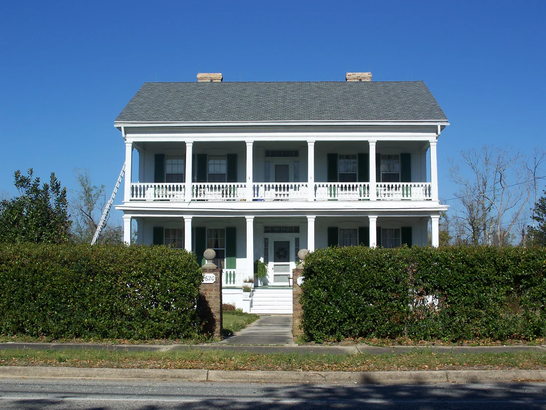 A house in the Bagdad Historic District, 2008.