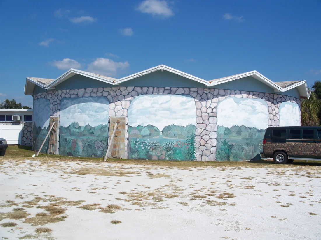 The buildings at Warm Mineral Springs in North Port.