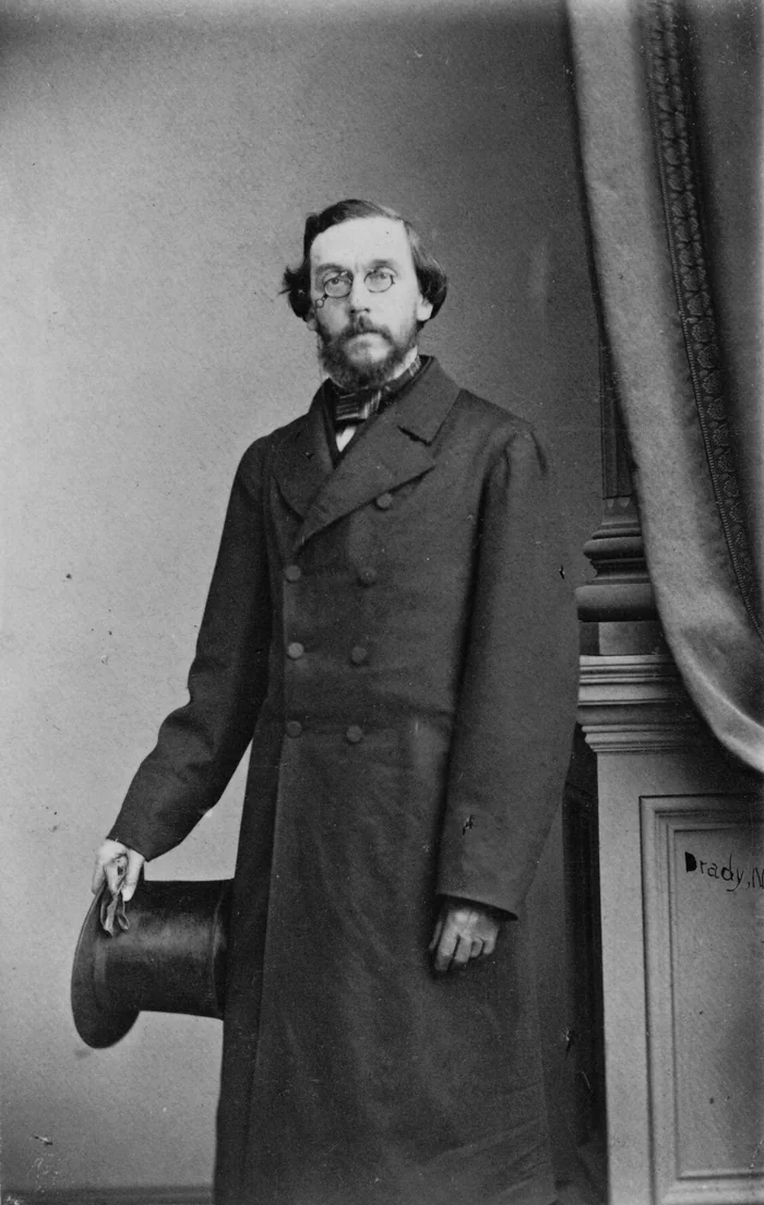 Henry Shelton Sanford, photographed by Mathew Brady.