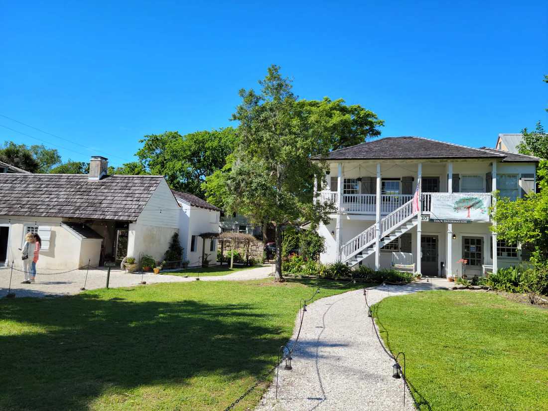 The Ximenez-Fatio House in St. Augustine, 2023.