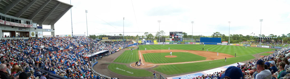 The ballpark in Port St. Lucie during Mets spring training, when it was called Tradition Field.