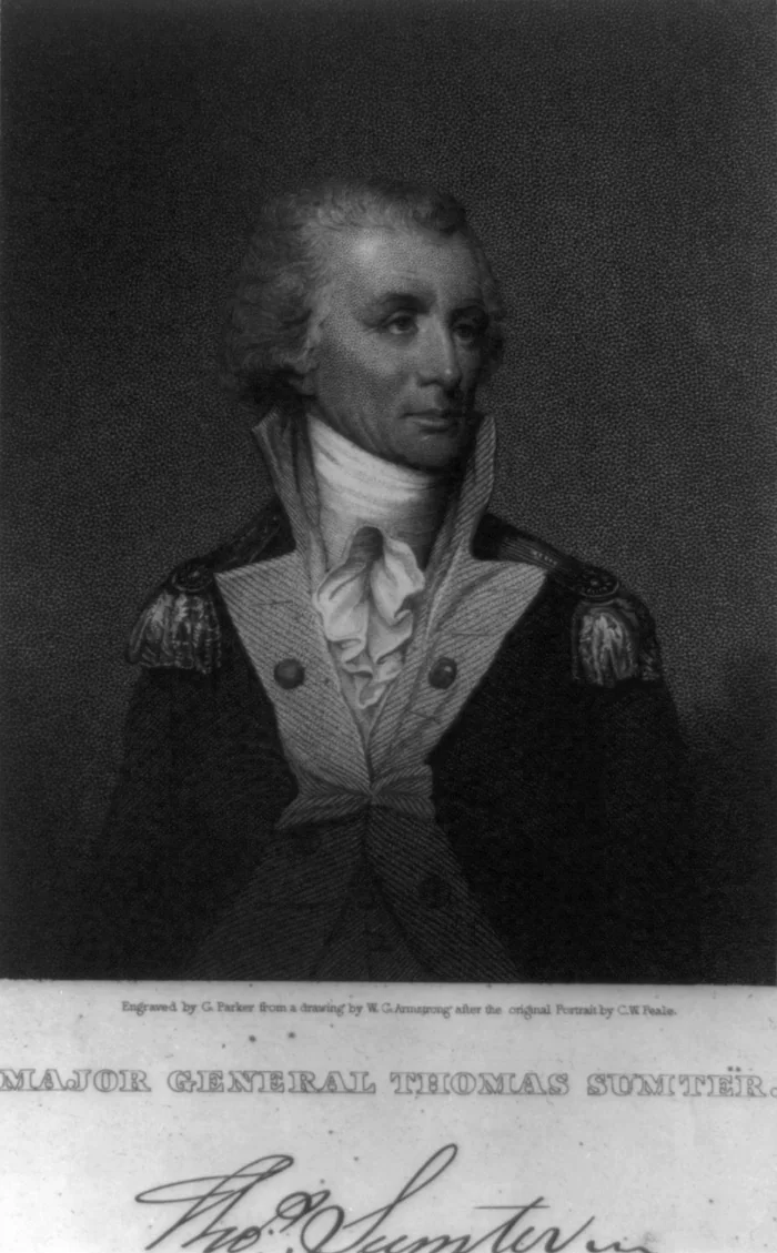 General Thomas Sumter, the Revolutionary War hero the county was named for.