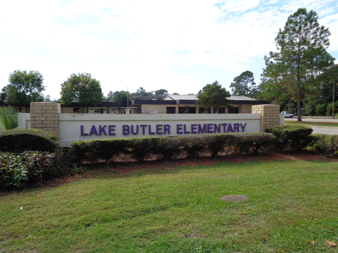 Lake Butler Elementary School, the name Consolidated High School took in 1968.