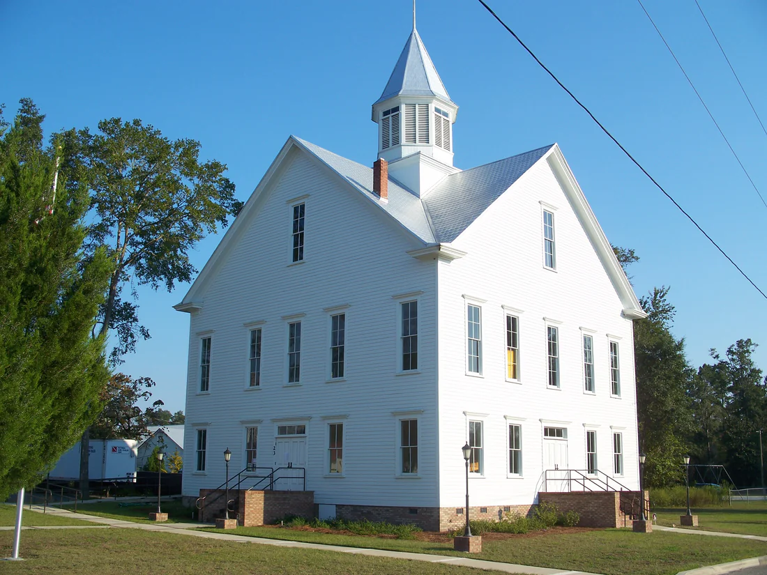 The Old Wakulla County Courthouse in Crawfordville, 2010.
