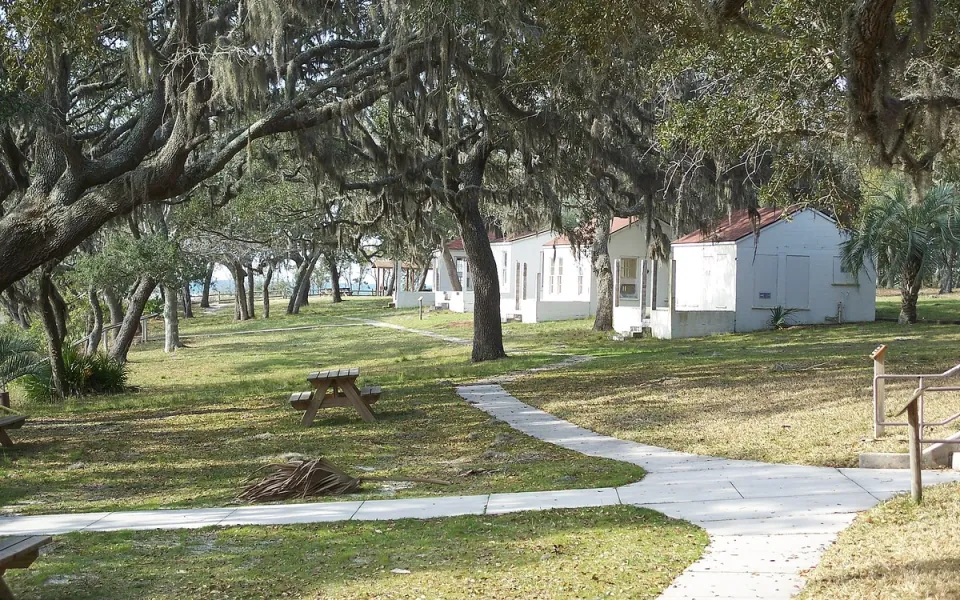 Camp Helen State Park in Bay County, Florida