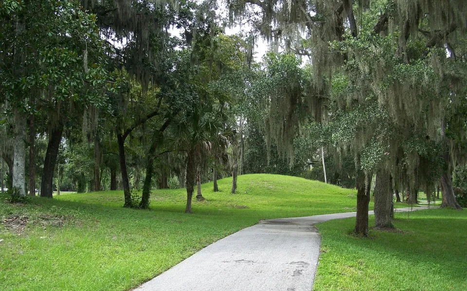 Crystal River Archaeological State Park in Citrus County, Florida