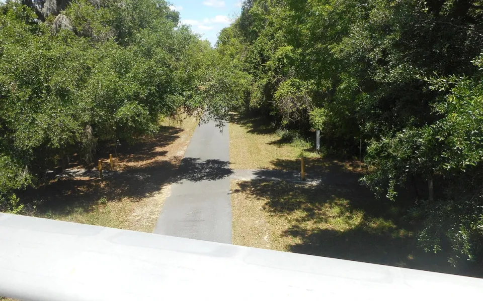 Withlacoochee State Trail in Citrus County, Florida