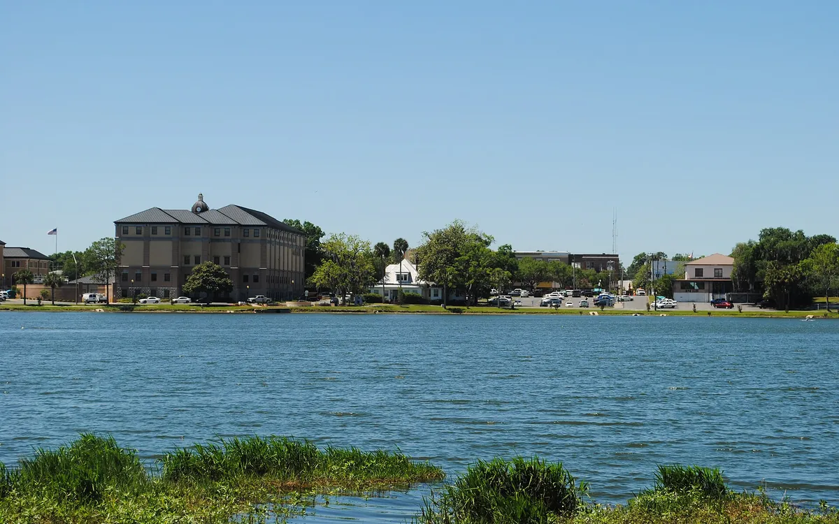 Lake DeSoto in Columbia County, Florida