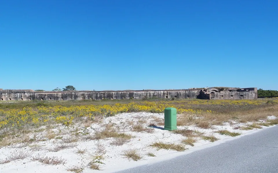 Fort Pickens in Escambia County, Florida