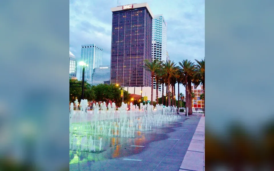 Curtis Hixon Waterfront Park in Hillsborough County, Florida
