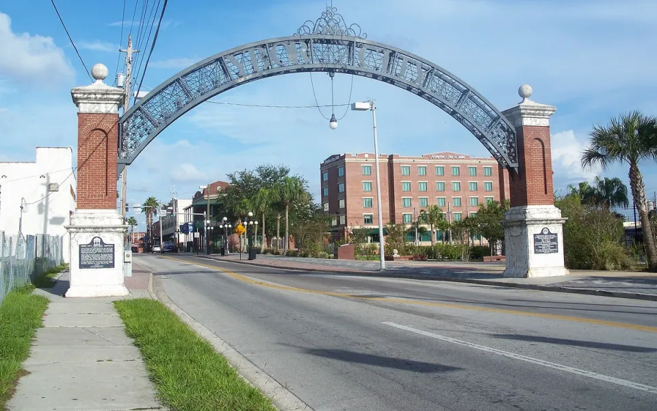 Ybor City Historic District in Hillsborough County, Florida