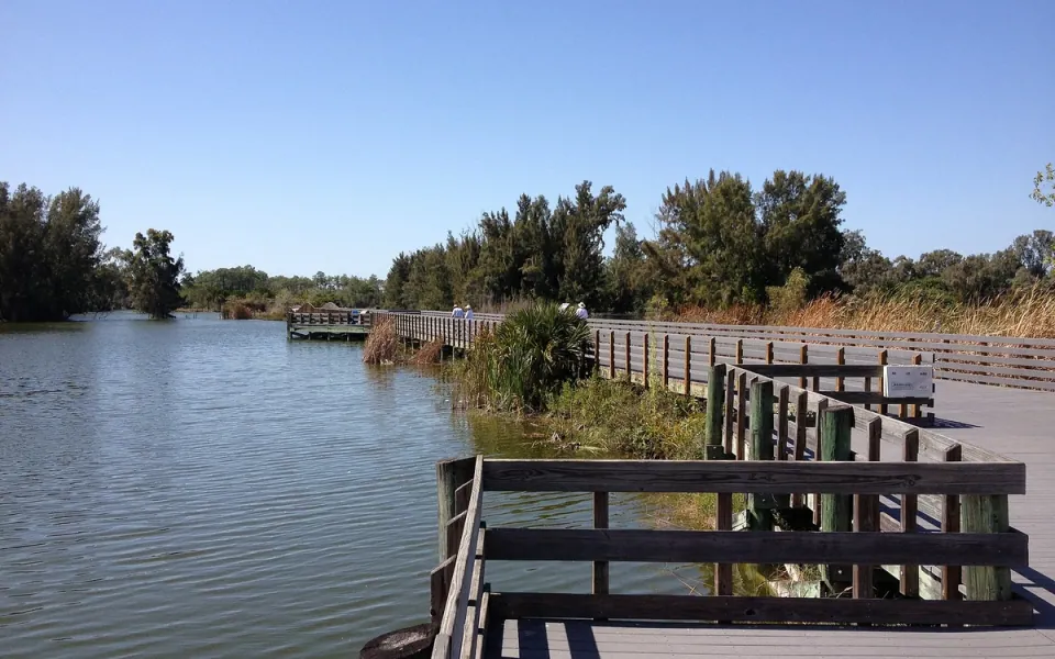 Lakes Regional Park in Lee County, Florida