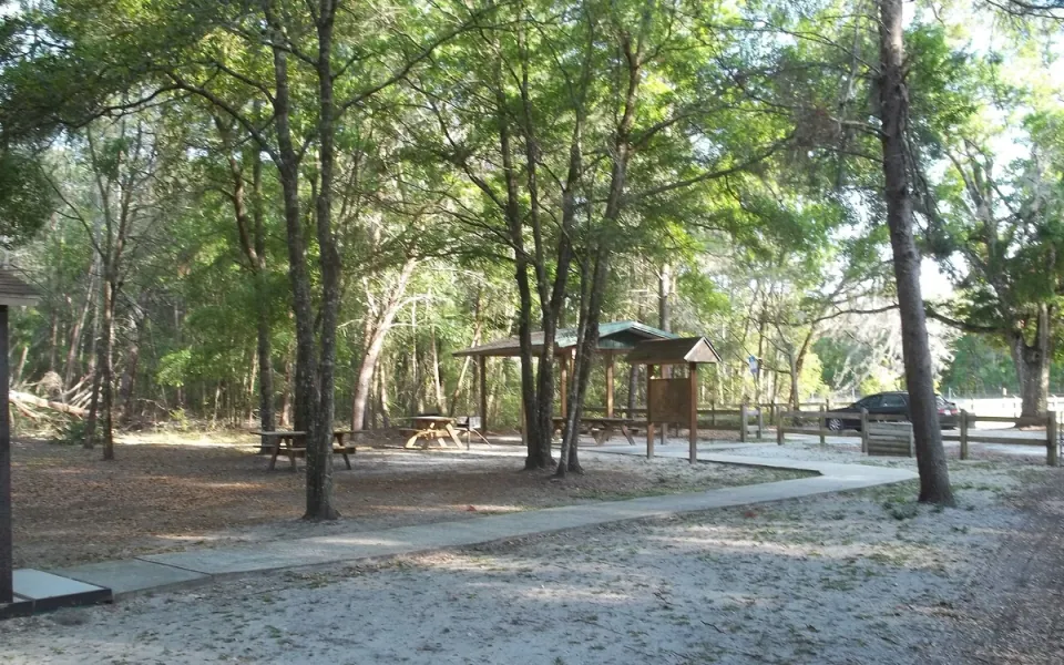 Dunns Creek State Park in Putnam County, Florida