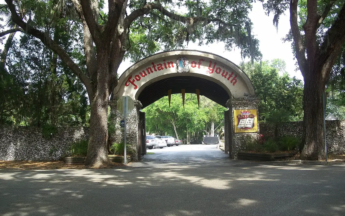 Fountain of Youth Archaeological Park in St. Johns County, Florida